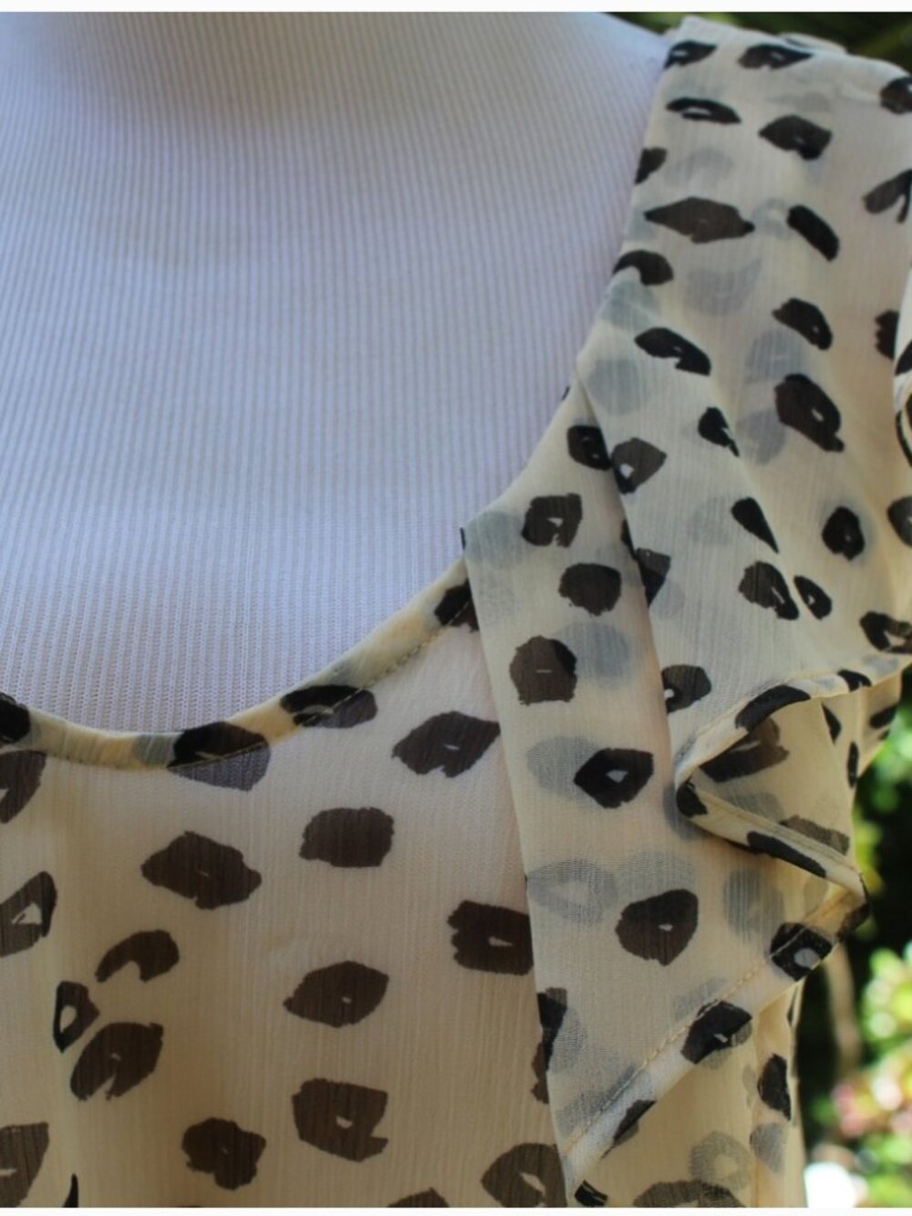 BCBG Generation Translucent Top - Picture 7 of 10